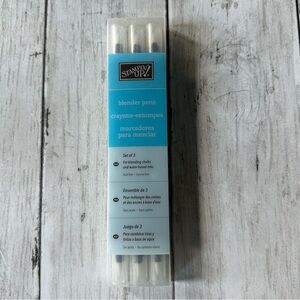 PREOWNED STAMPIN’ UP BLENDER PENS SET OF 3 CRAFT BLENDING PENS ART